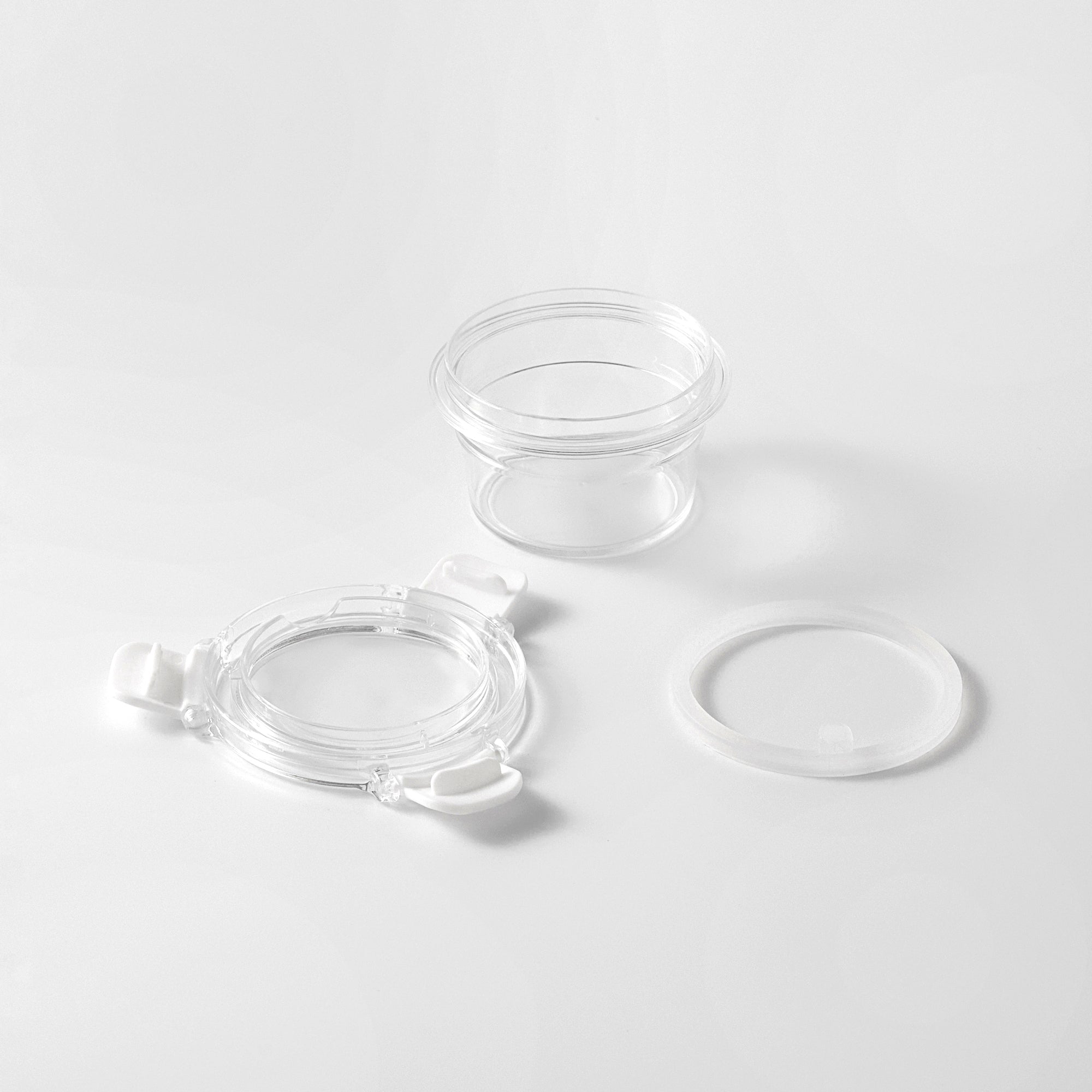 Clear Storage Container - Round 3.89 fl oz