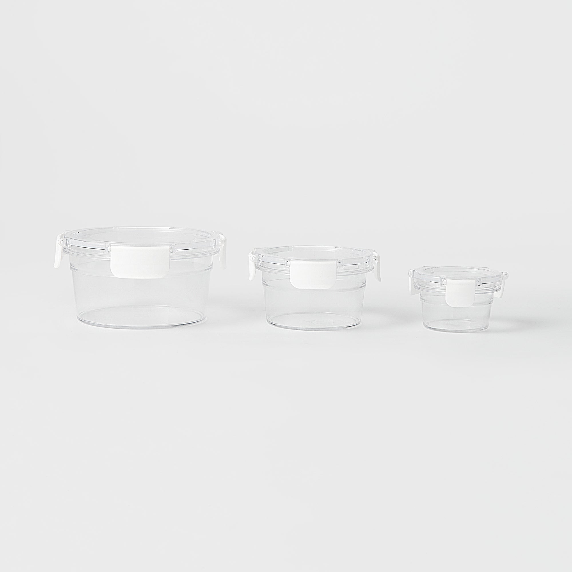 Clear Storage Container - Round 3.89 fl oz