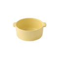 Stoneware Mini Cocotte Bowl Dia. 6.2 - Light Yellow