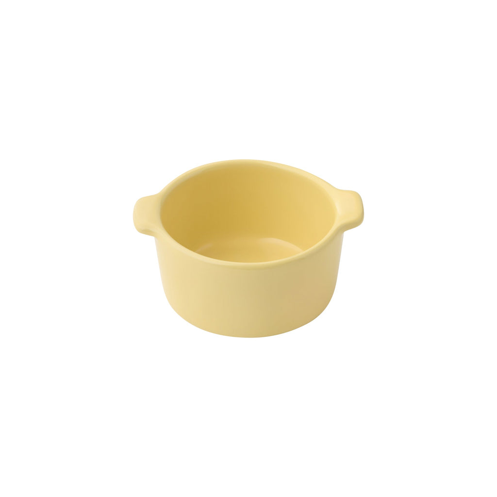 Stoneware Mini Cocotte Bowl Dia. 4.5 - Light Yellow