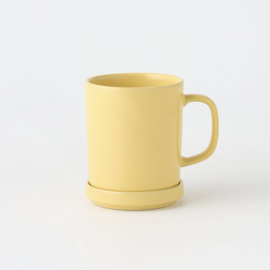 Stoneware Mug Cup 16.9 fl oz - Light Yellow