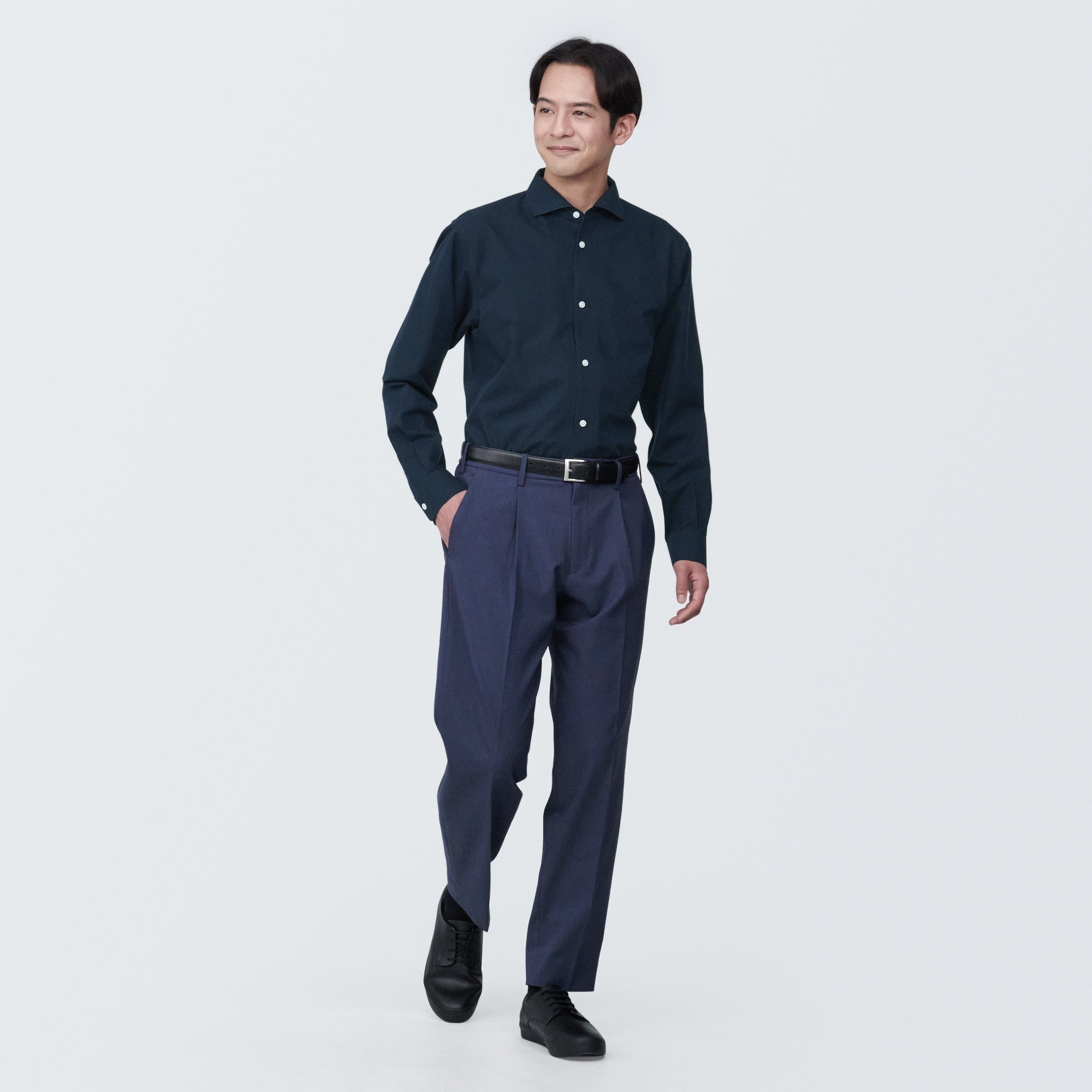 Men's Non-Iron Cutaway Collar Shirt