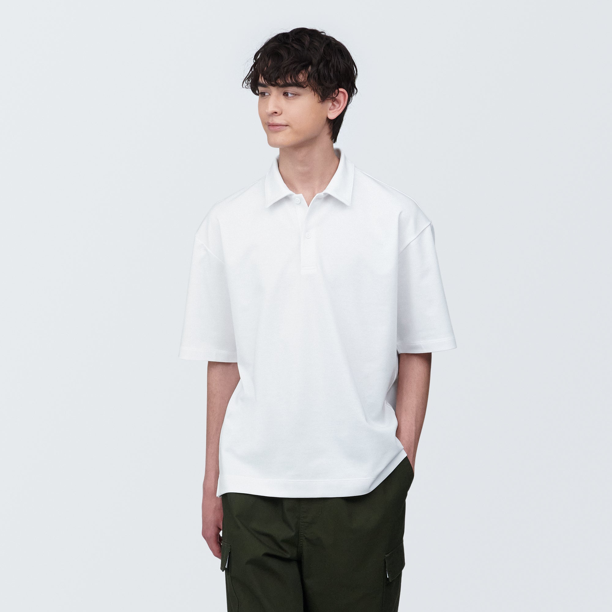 Men's Cool Touch Half Sleeve Polo
