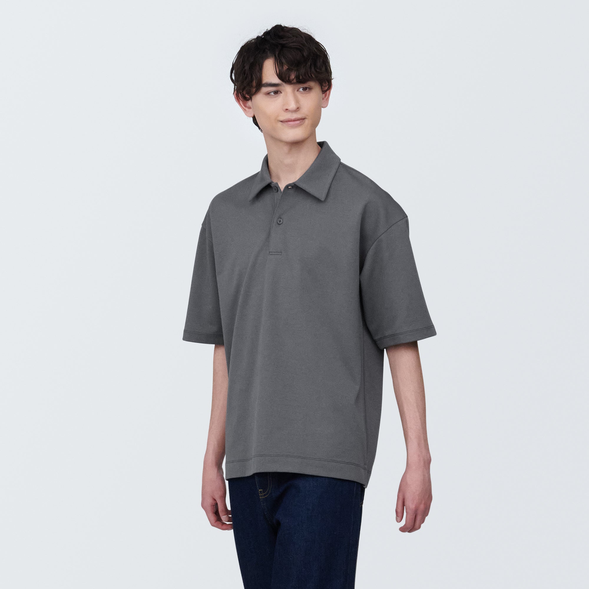 Men's Cool Touch Half Sleeve Polo