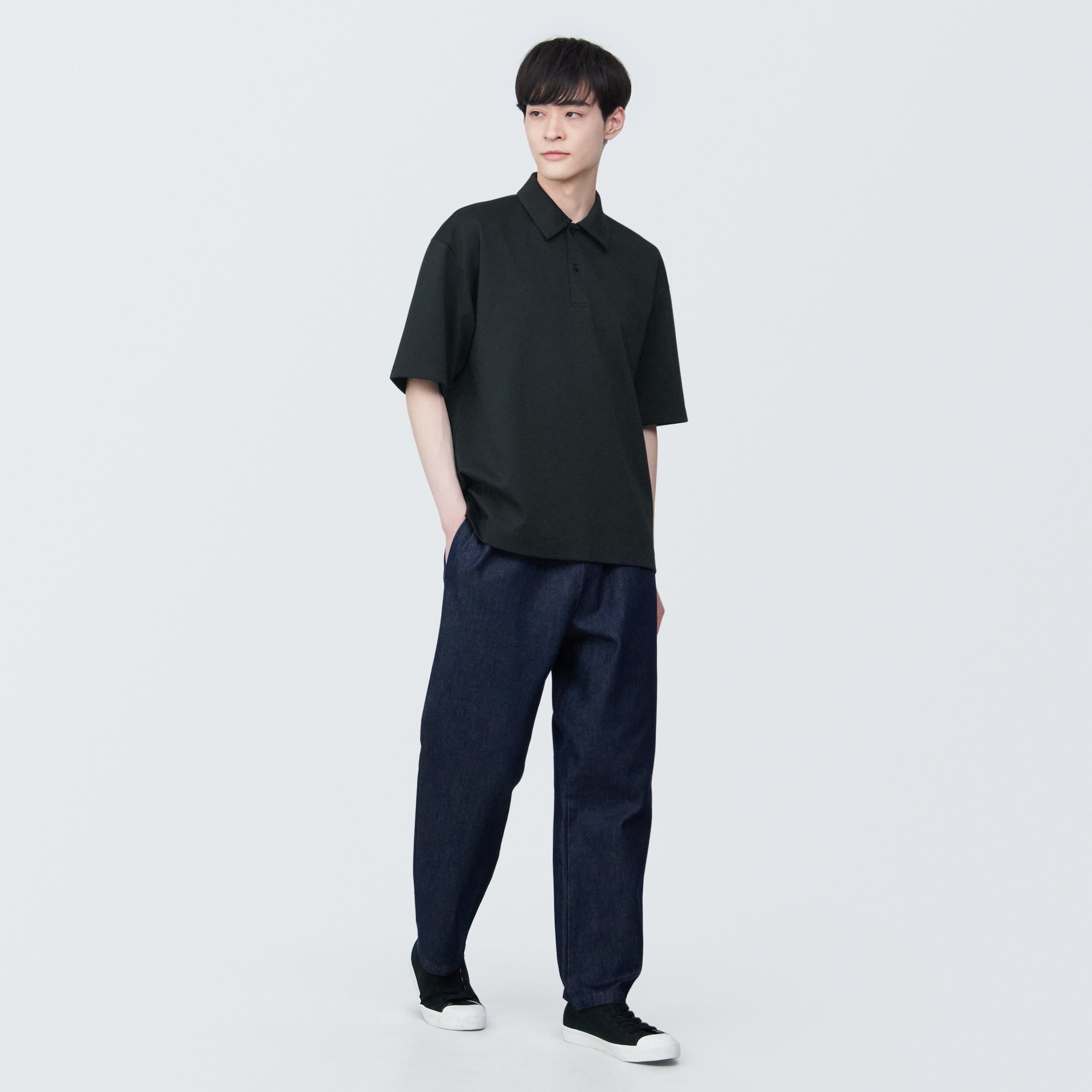 Men's Cool Touch Half Sleeve Polo