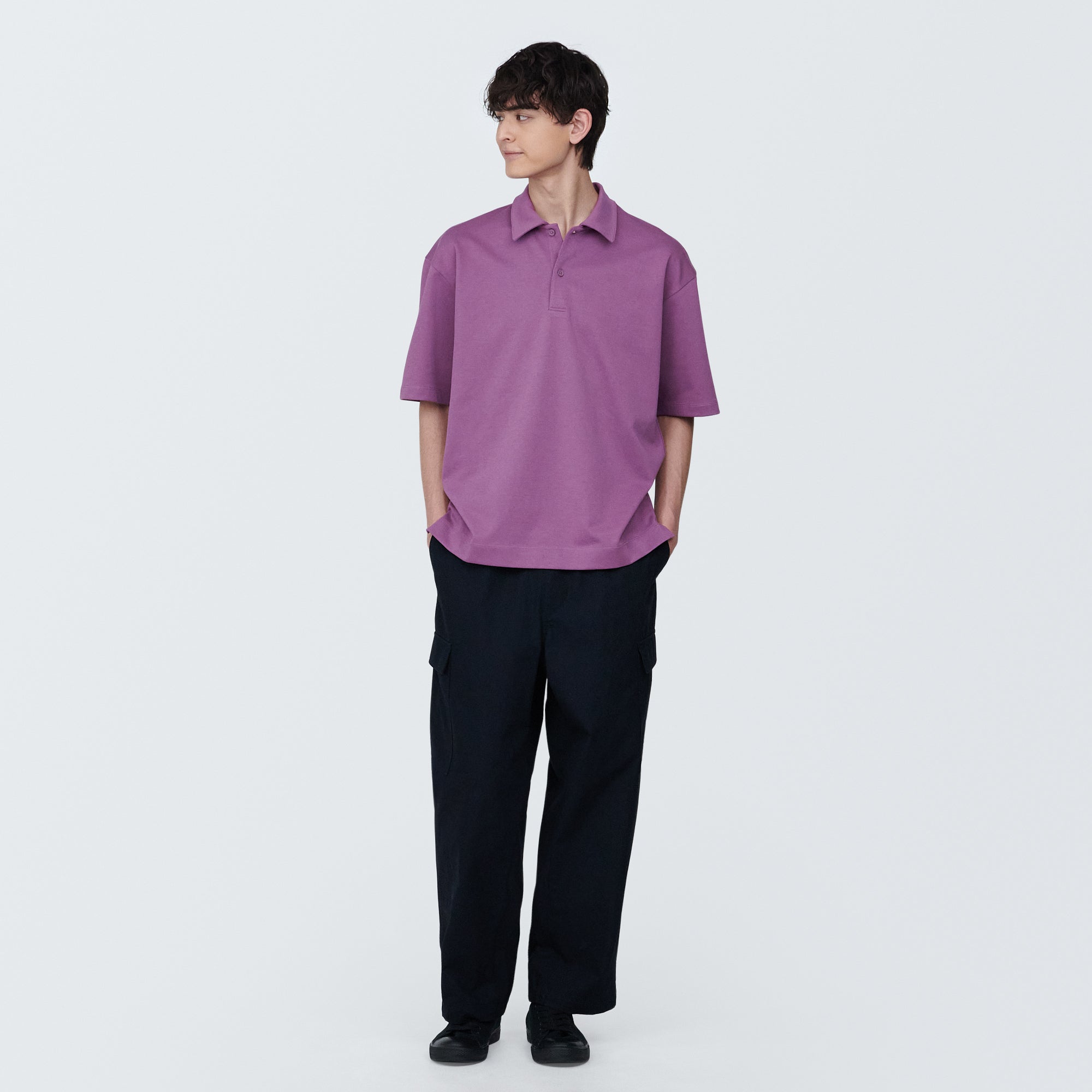 Men's Cool Touch Half Sleeve Polo