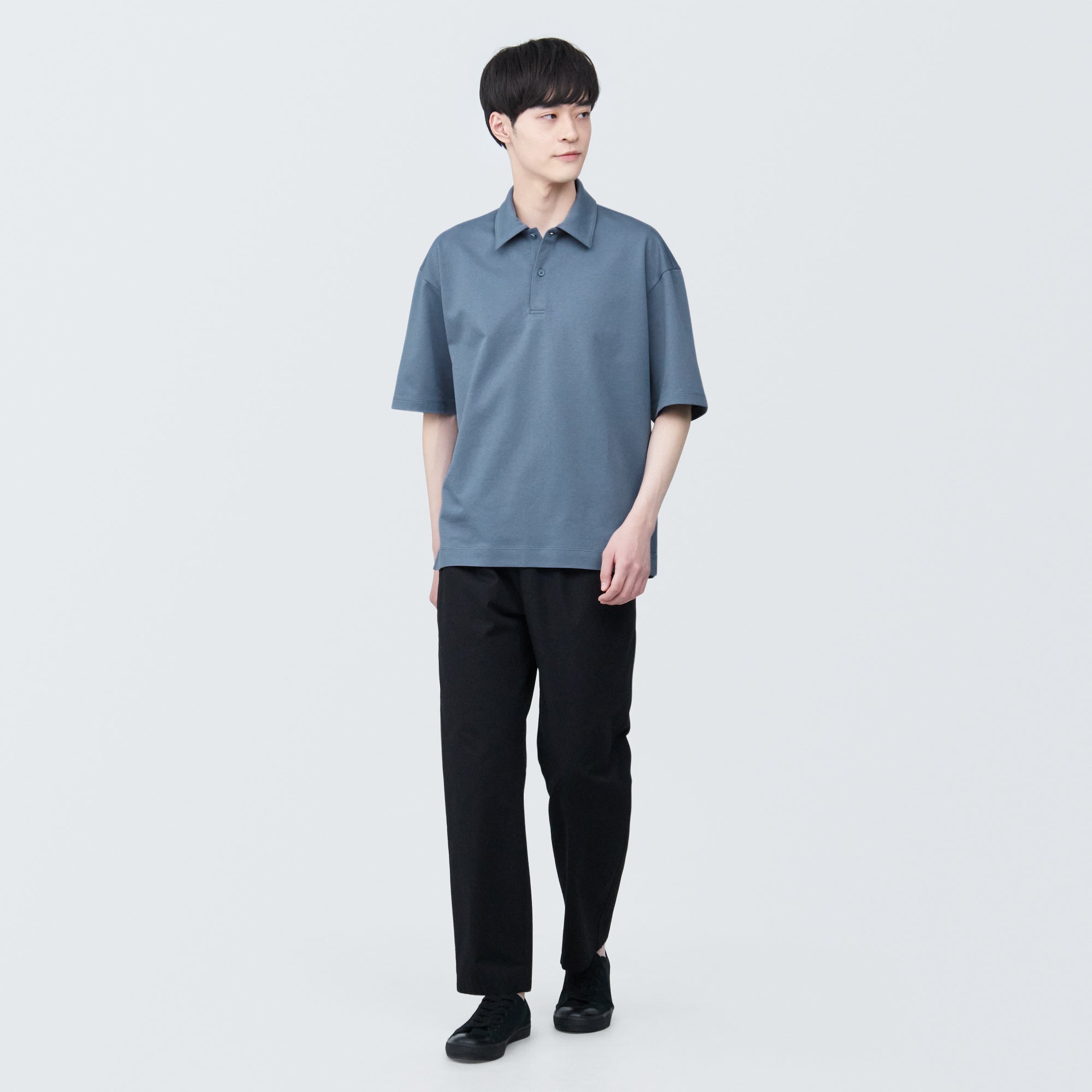 Men's Cool Touch Half Sleeve Polo