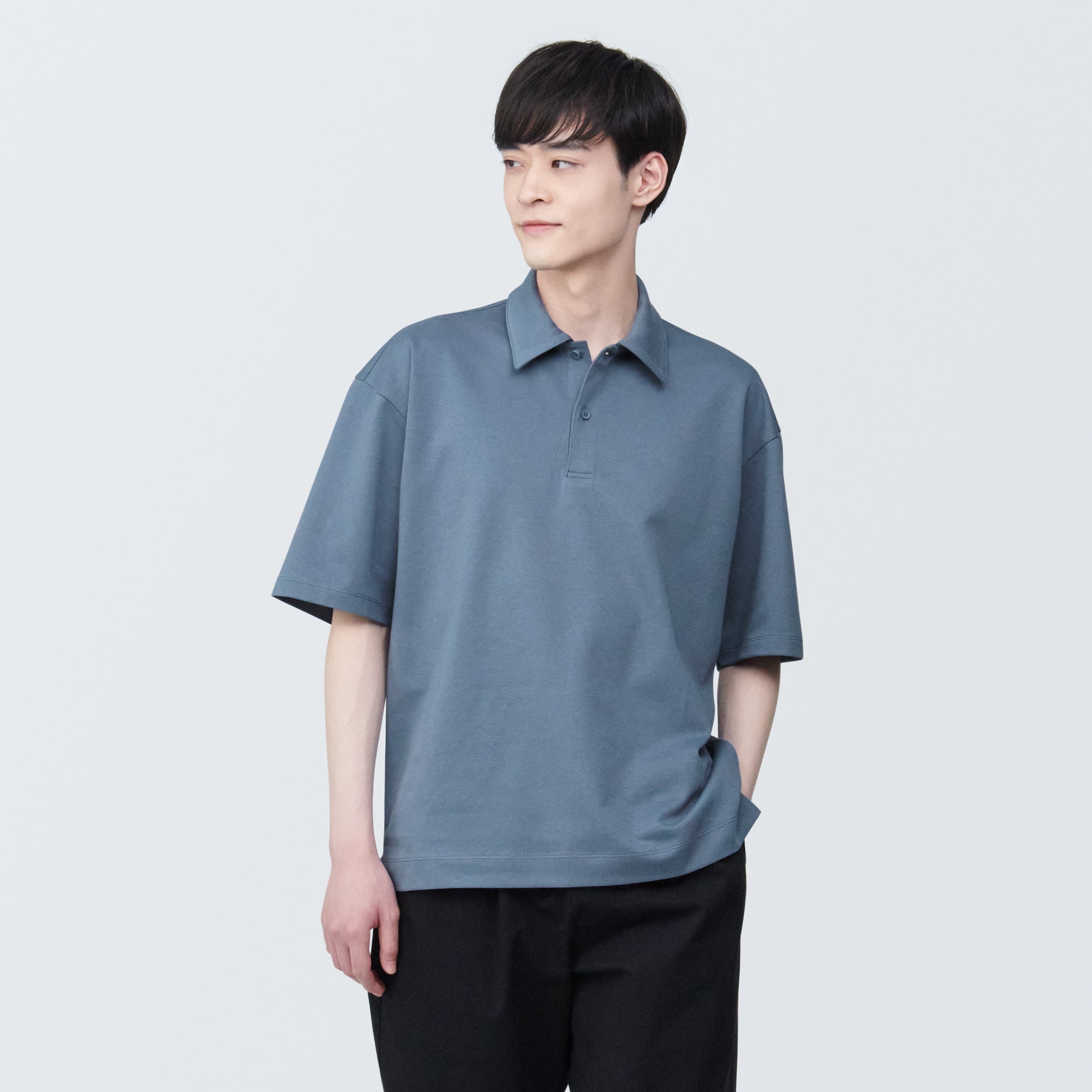 Men's Cool Touch Half Sleeve Polo