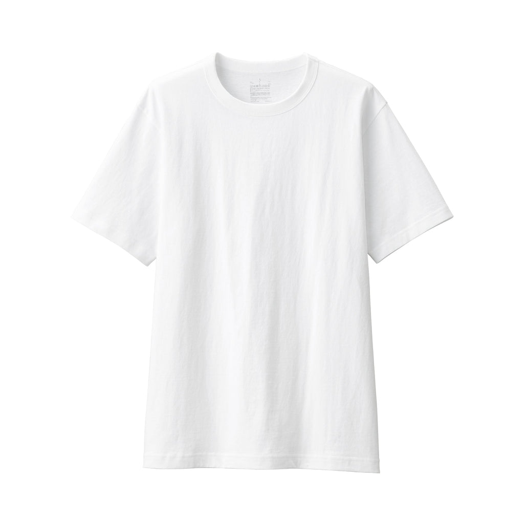 Men's Washed Heavy Weight Crew Neck Short Sleeve T-Shirt