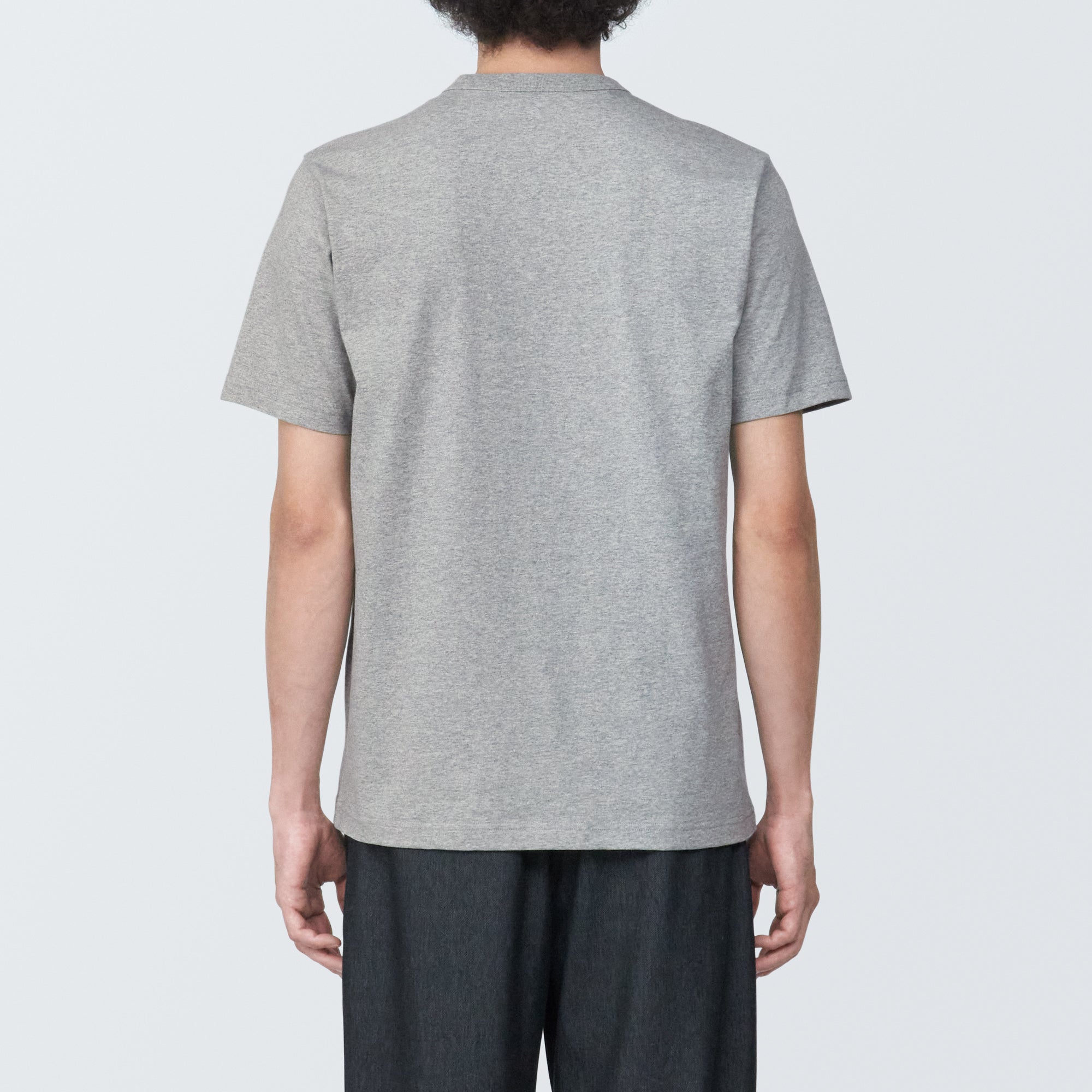 Men's Washed Heavy Weight Crew Neck Short Sleeve T-Shirt