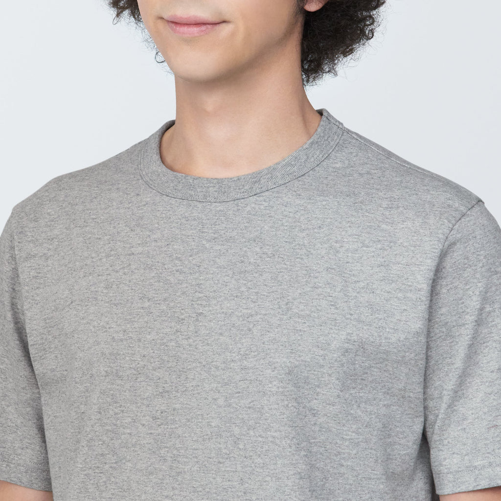 Men's Washed Heavy Weight Crew Neck Short Sleeve T-Shirt