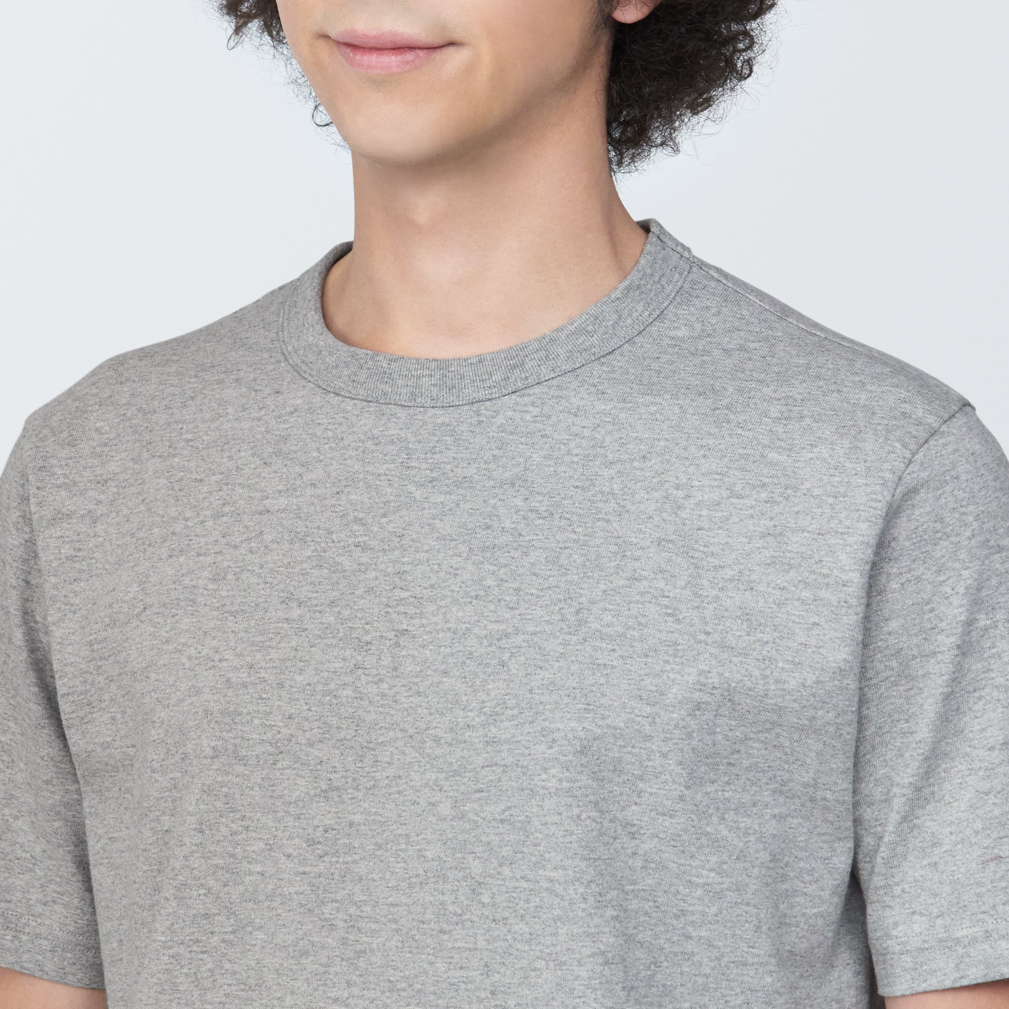 Men's Washed Heavy Weight Crew Neck Short Sleeve T-Shirt