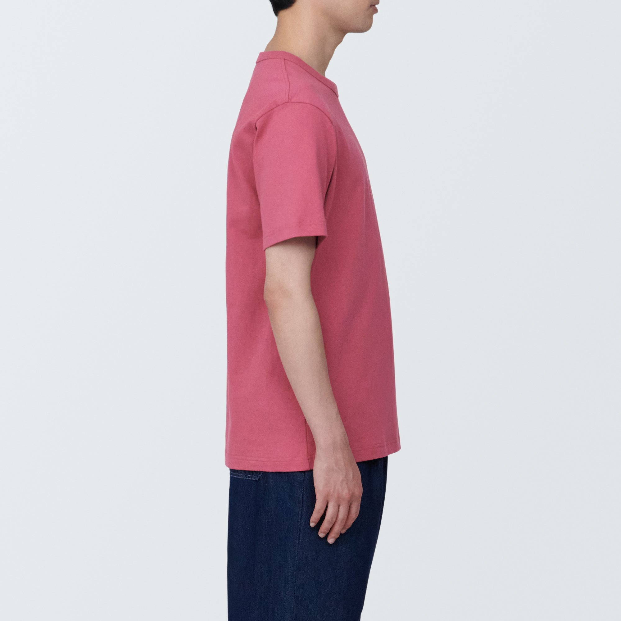 Men's Washed Heavy Weight Crew Neck Short Sleeve T-Shirt