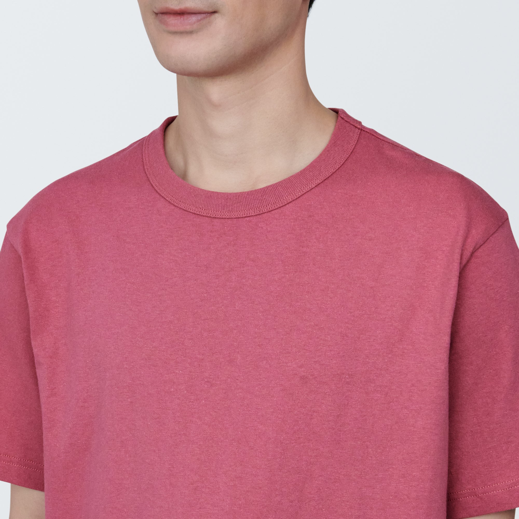 Men's Washed Heavy Weight Crew Neck Short Sleeve T-Shirt