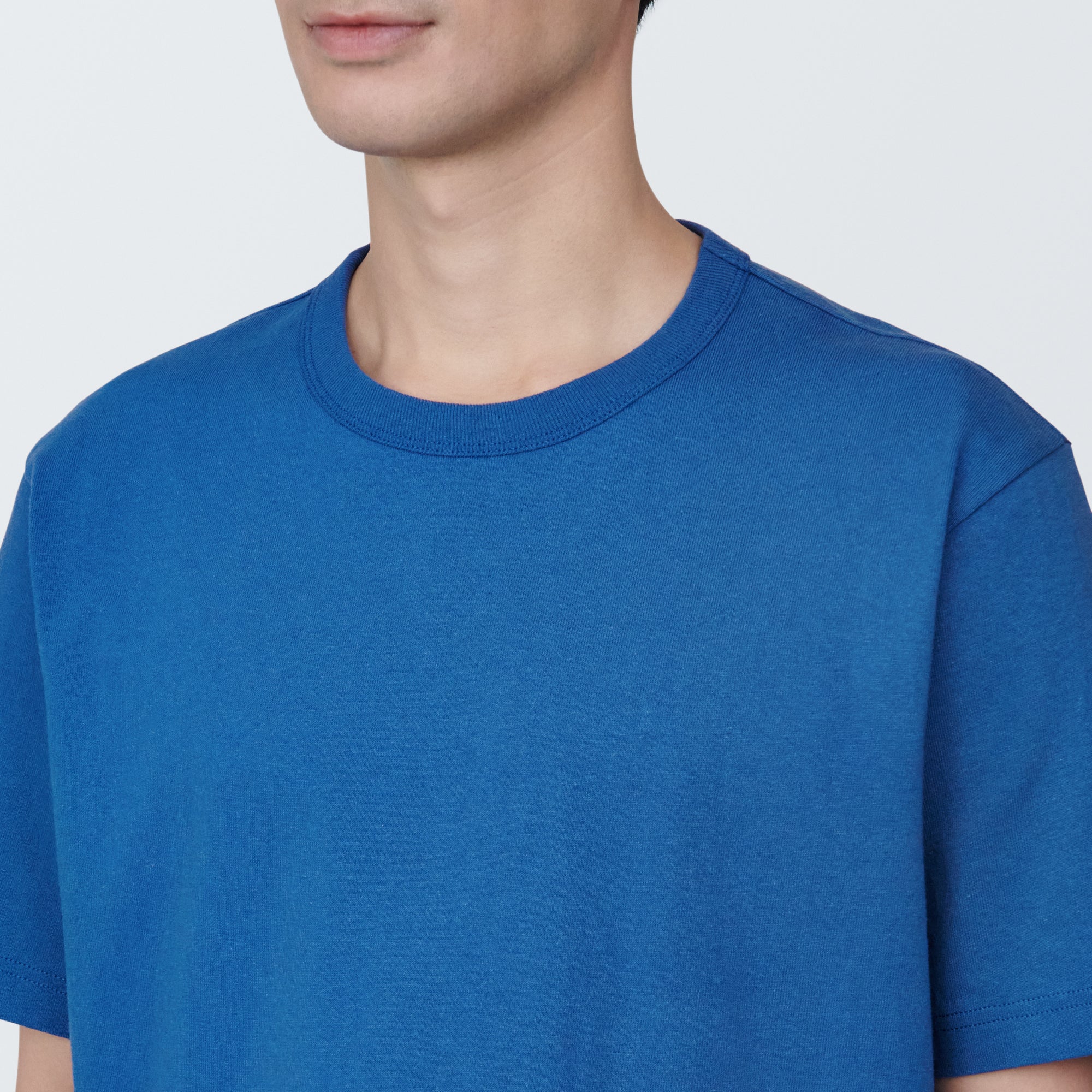 Men's Washed Heavy Weight Crew Neck Short Sleeve T-Shirt