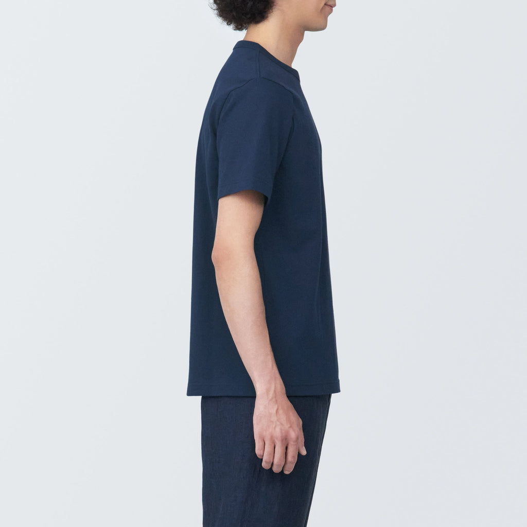 Men's Washed Heavy Weight Crew Neck Short Sleeve T-Shirt
