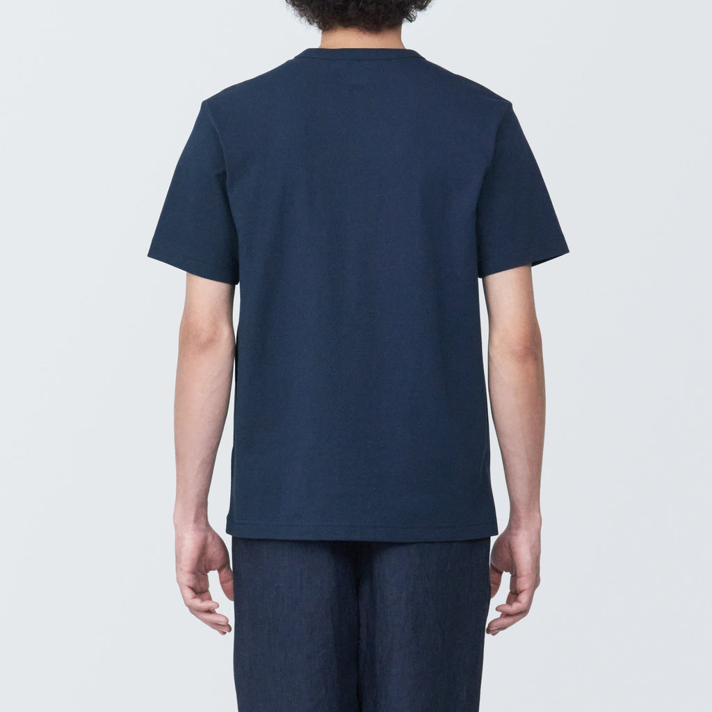 Men's Washed Heavy Weight Crew Neck Short Sleeve T-Shirt
