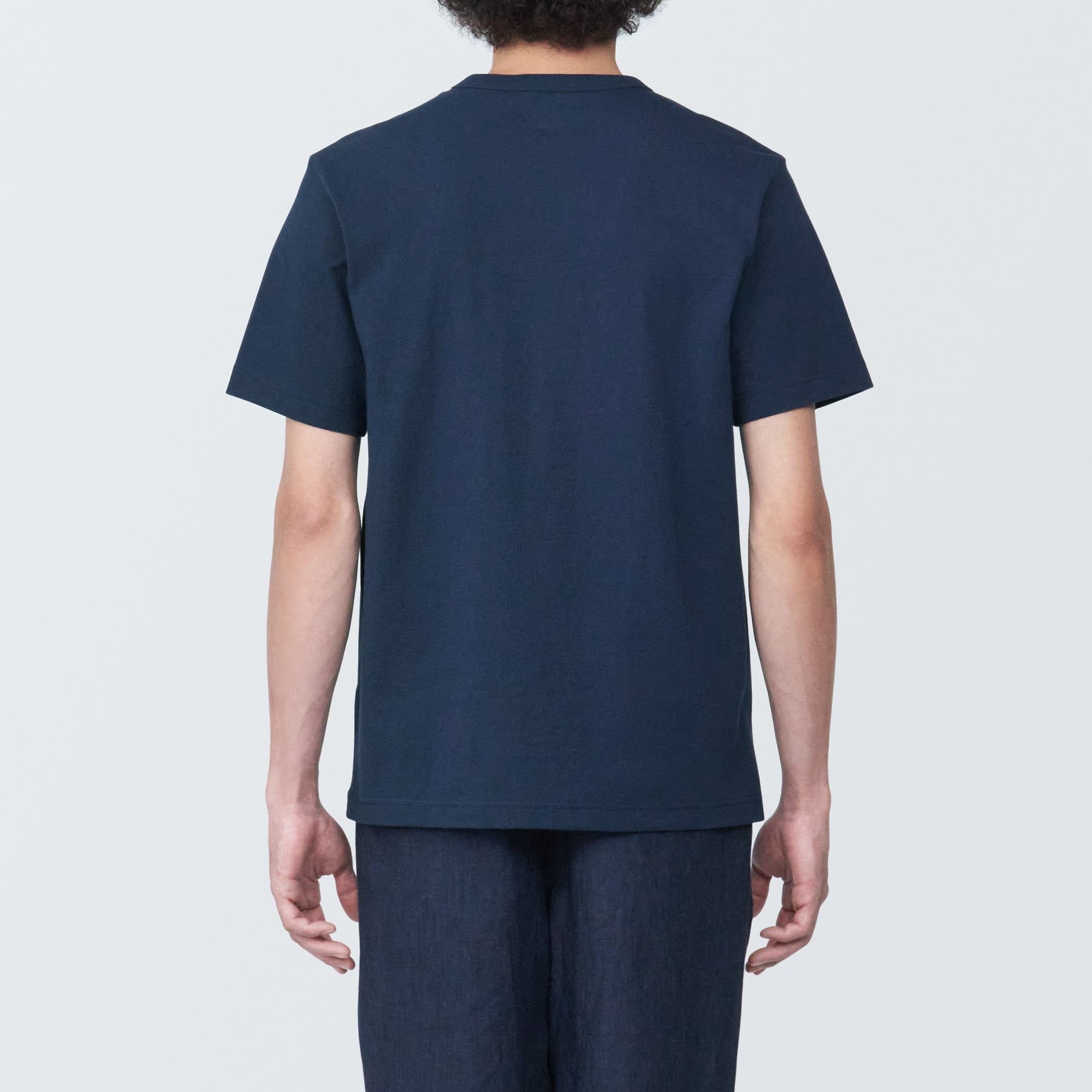 Men's Washed Heavy Weight Crew Neck Short Sleeve T-Shirt