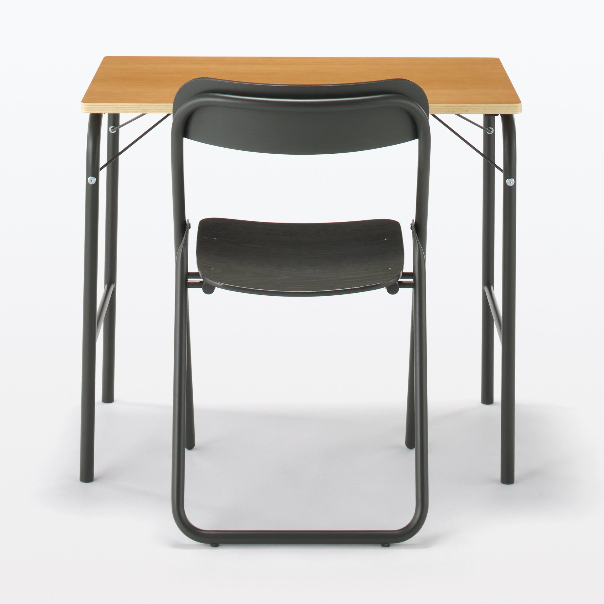 Steel Pipe Table - Dark Gray