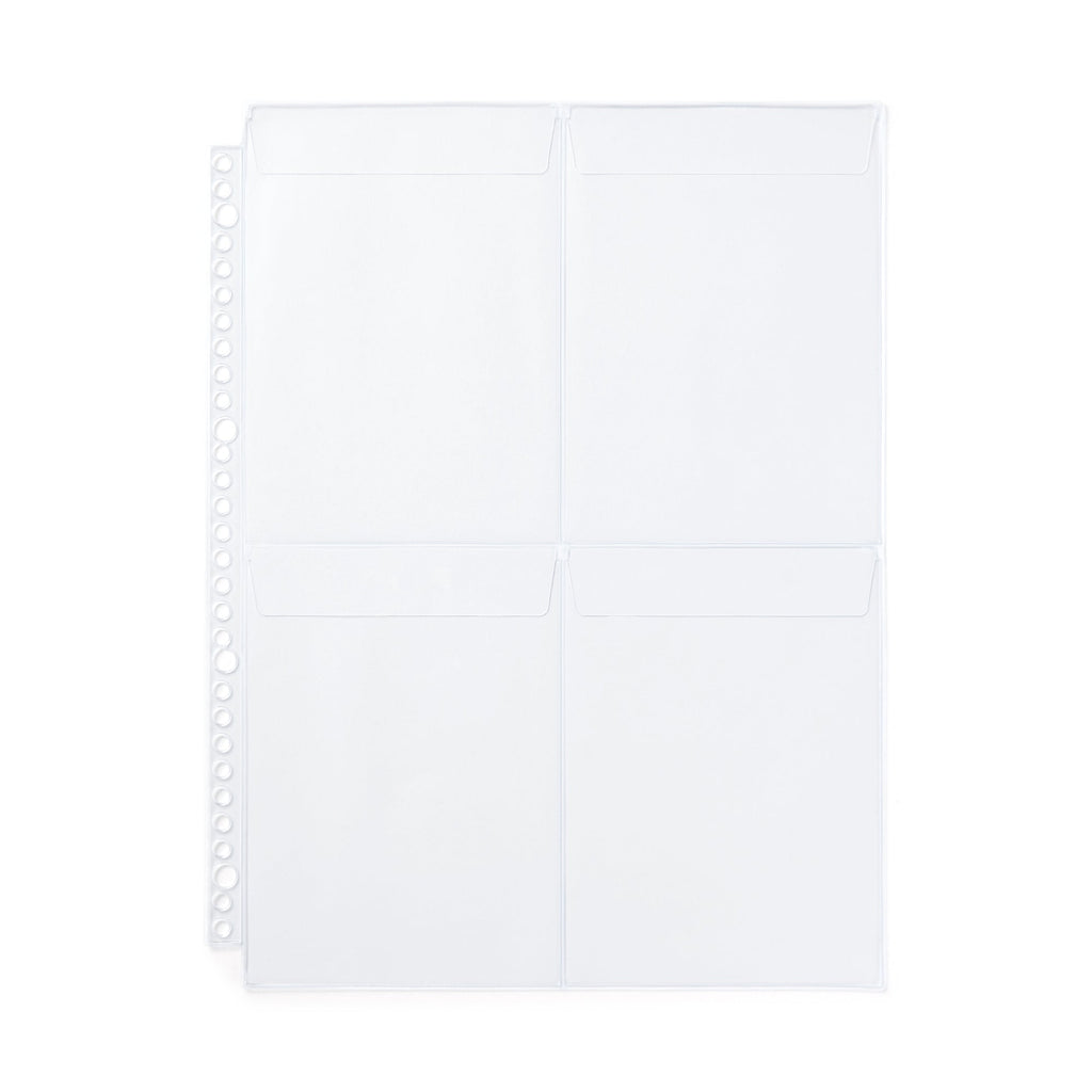 4-Pocket Refill for A4 Wide Organizer