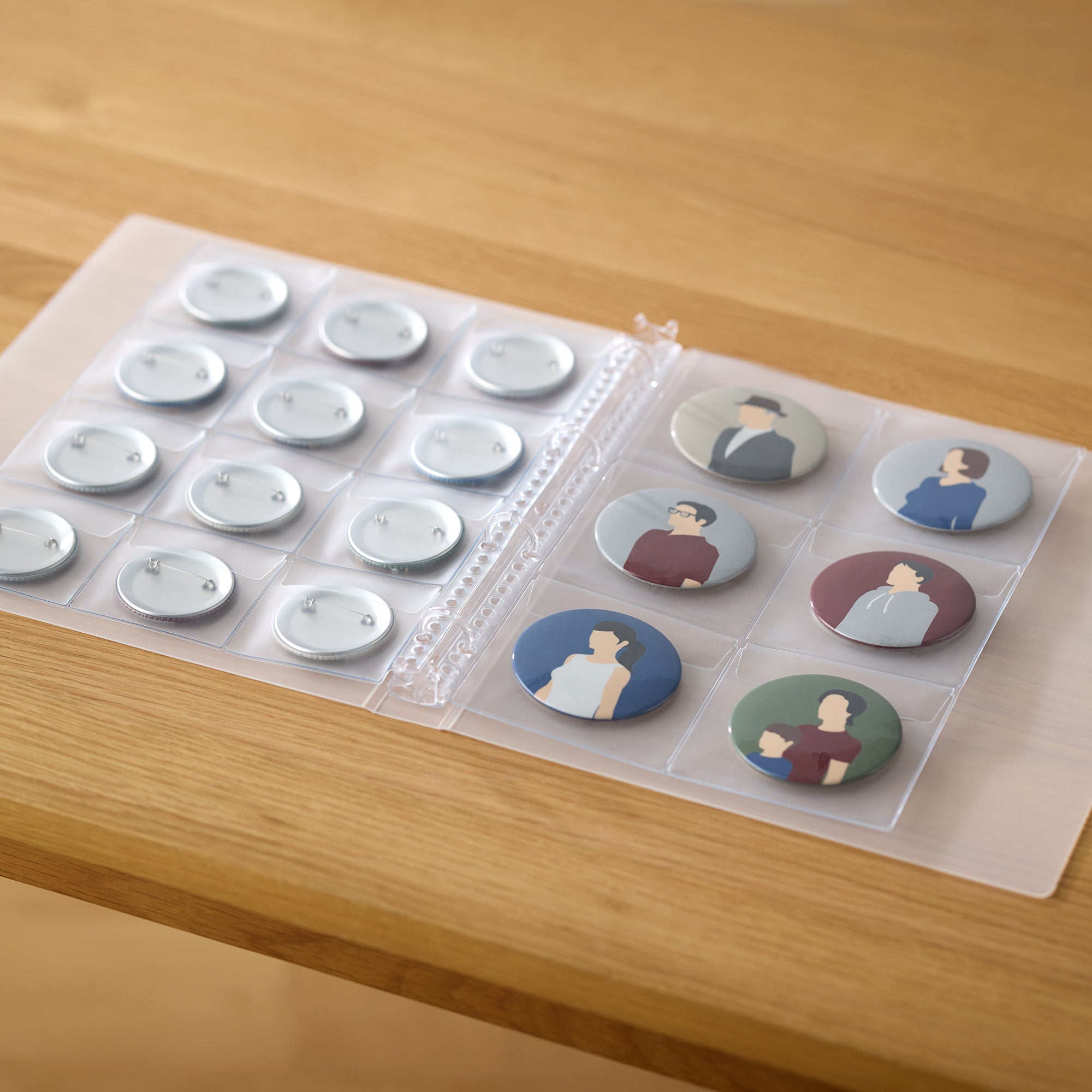6-Pocket Refill for A4 Wide Organizer