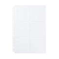6-Pocket Refill for A4 Wide Organizer