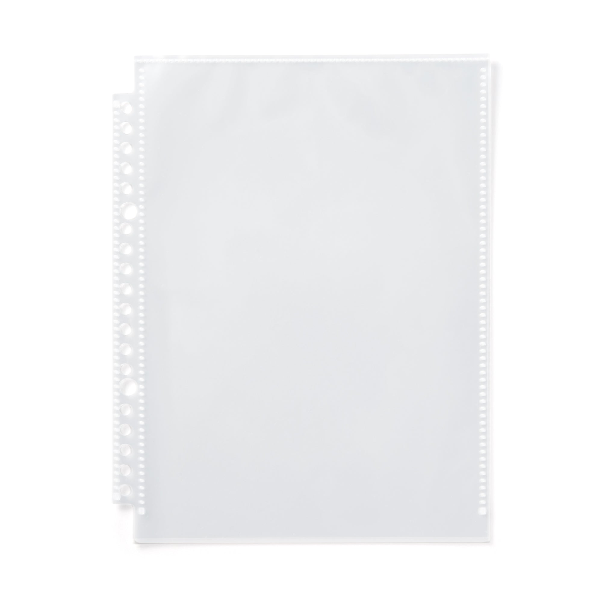 Clear Pocket Refill for A5 Wide Organizer