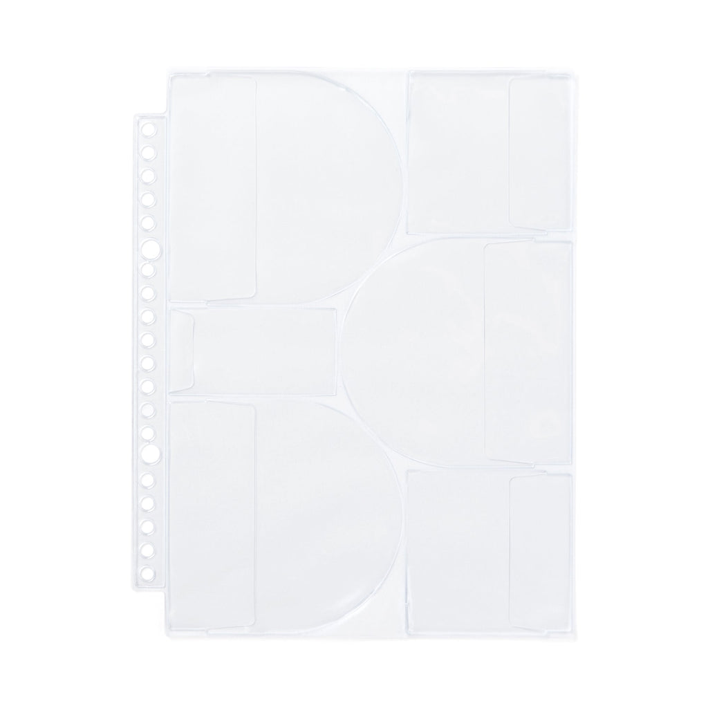 Multi-size 6-Pocket Refill for A5 Wide Organizer