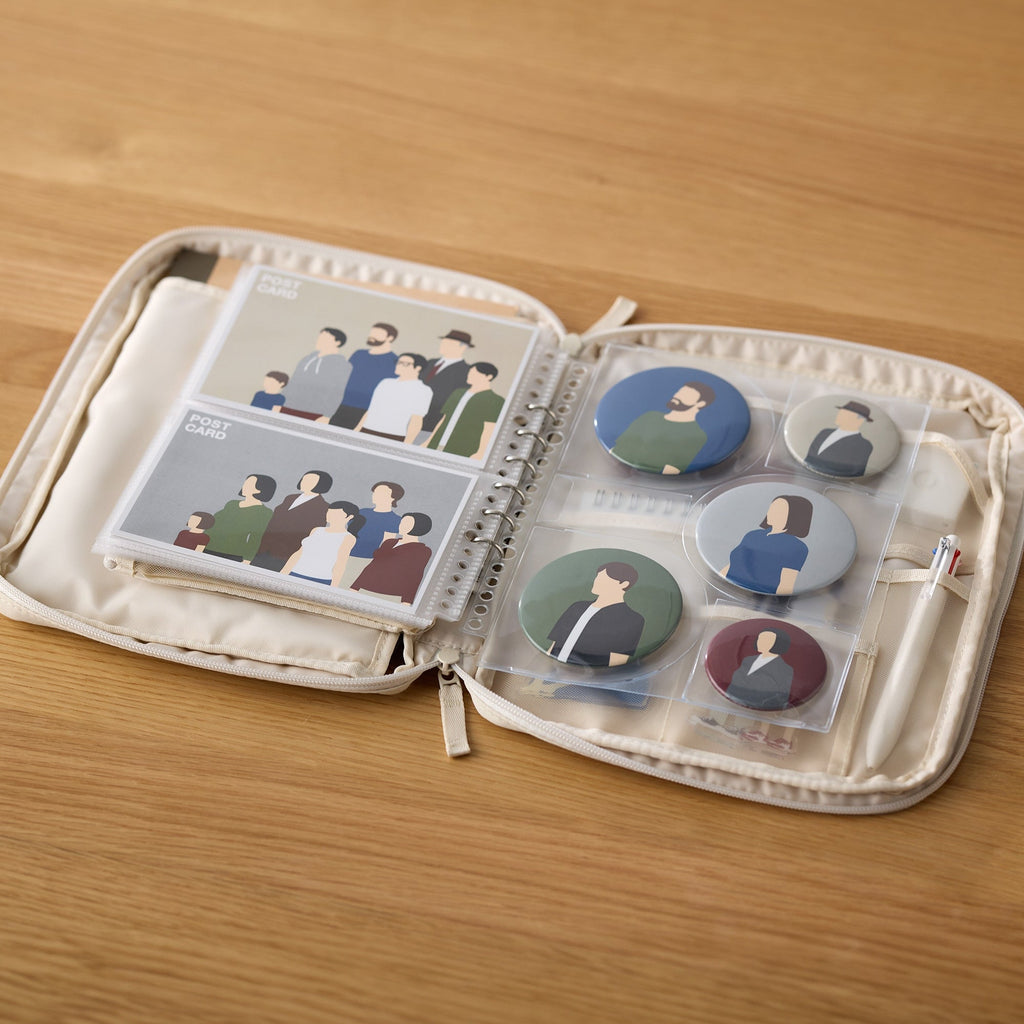 Postcard 2-Pocket Refill for A5 Wide Organizer