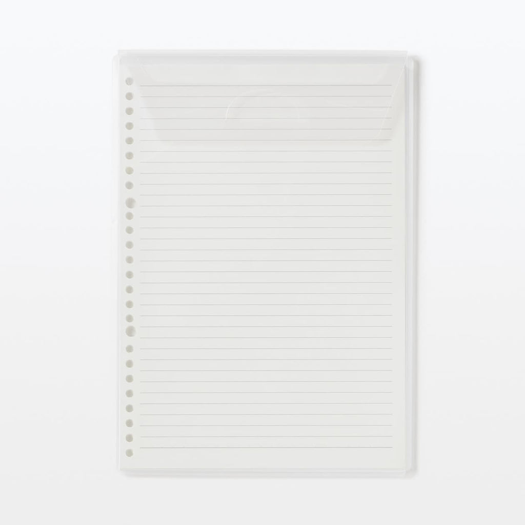 Loose-Leaf Paper 0.3 Lined B5 with Carry Case