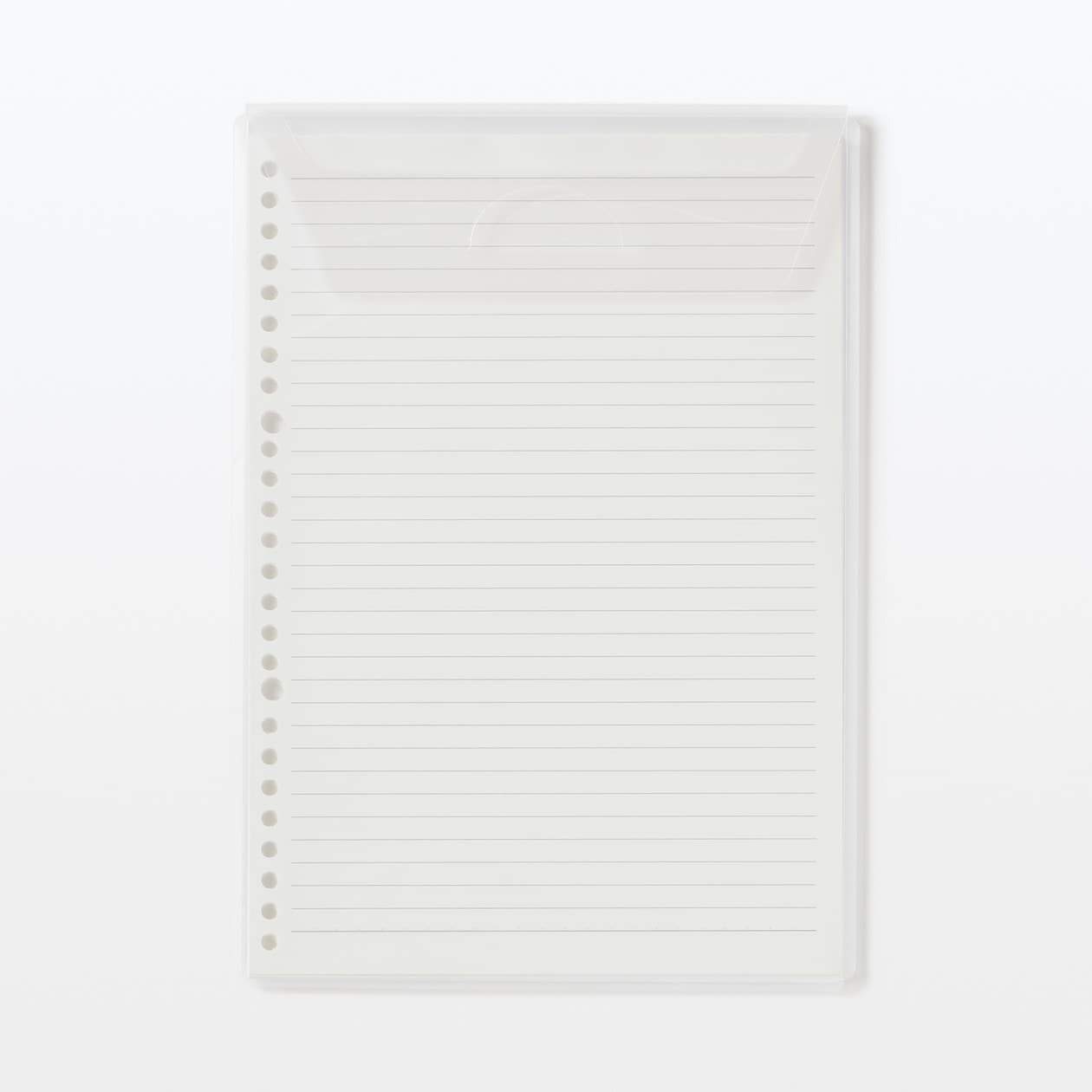 Loose-Leaf Paper 0.3 Lined B5 with Carry Case