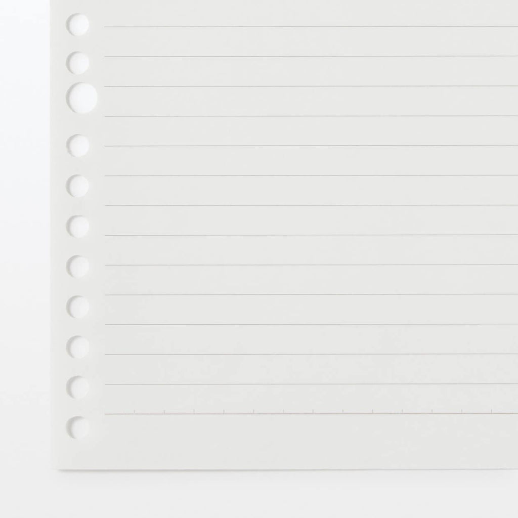 Loose-Leaf Paper 0.3 Lined B5 with Carry Case
