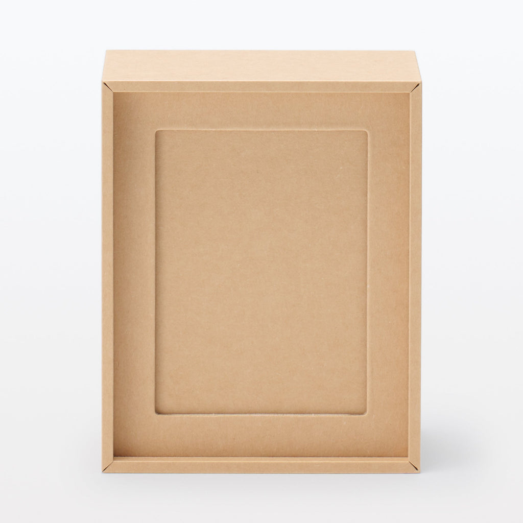 2-in-1 Photo Frame & Trading Card Case - Beige