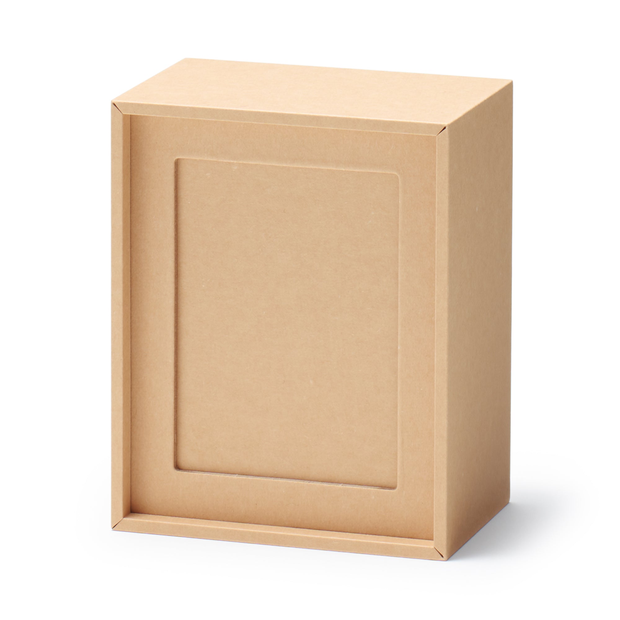 2-in-1 Photo Frame & Trading Card Case - Beige Main image