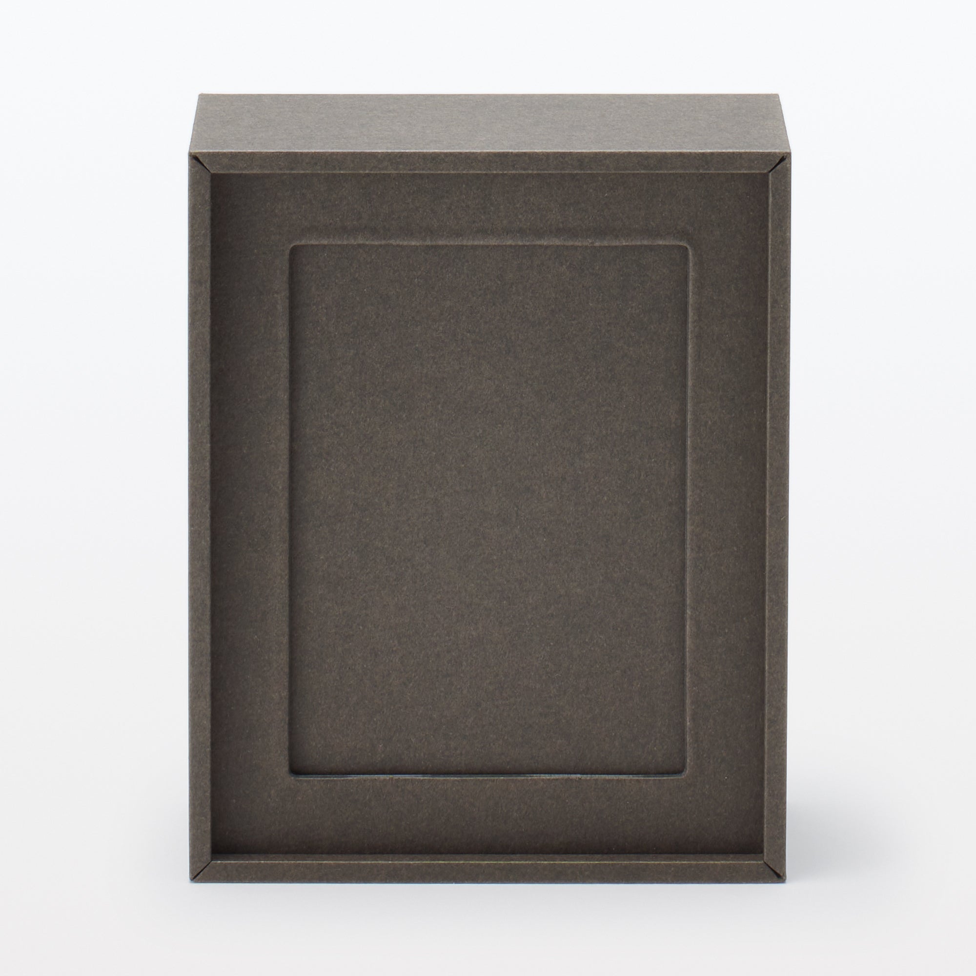 2-in-1 Photo Frame & Trading Card Case - Dark Gray
