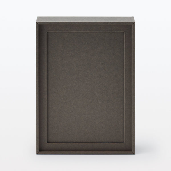 2-in-1 Photo Frame & Postcard Case - Dark Gray