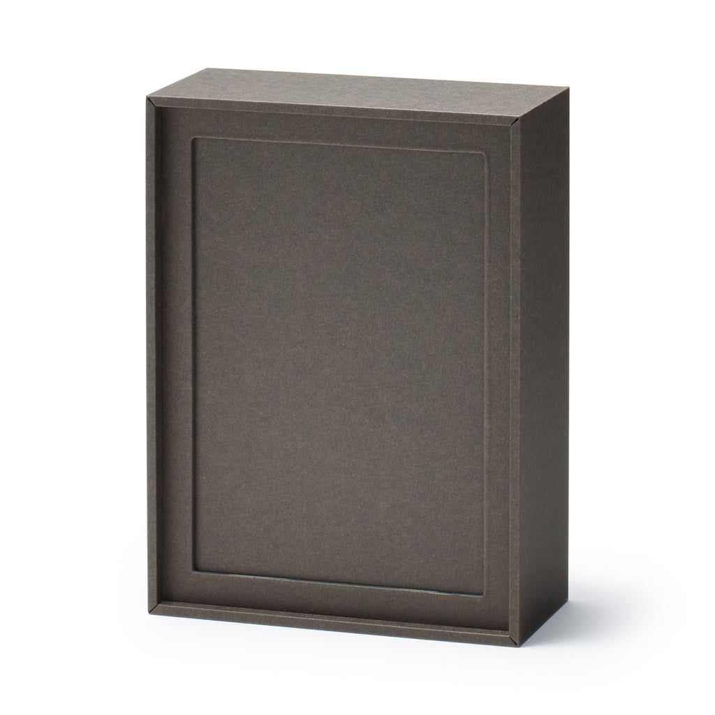 2-in-1 Photo Frame & Postcard Case - Dark Gray