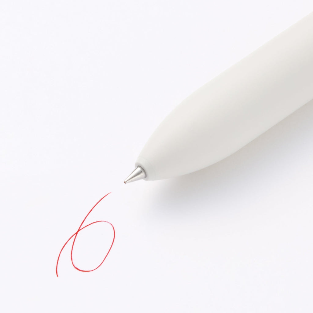 Smooth Oil Ink 3-Color Ballpoint Pen with Pencil 0.38 mm