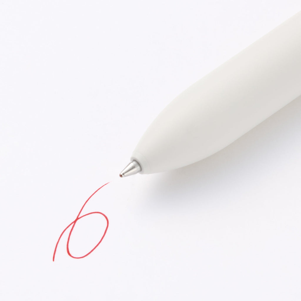 Smooth Oil Ink 3-Color Ballpoint Pen with Pencil 0.7 mm
