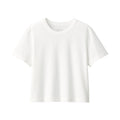 Women's Slub Yarn Crop T-Shirt