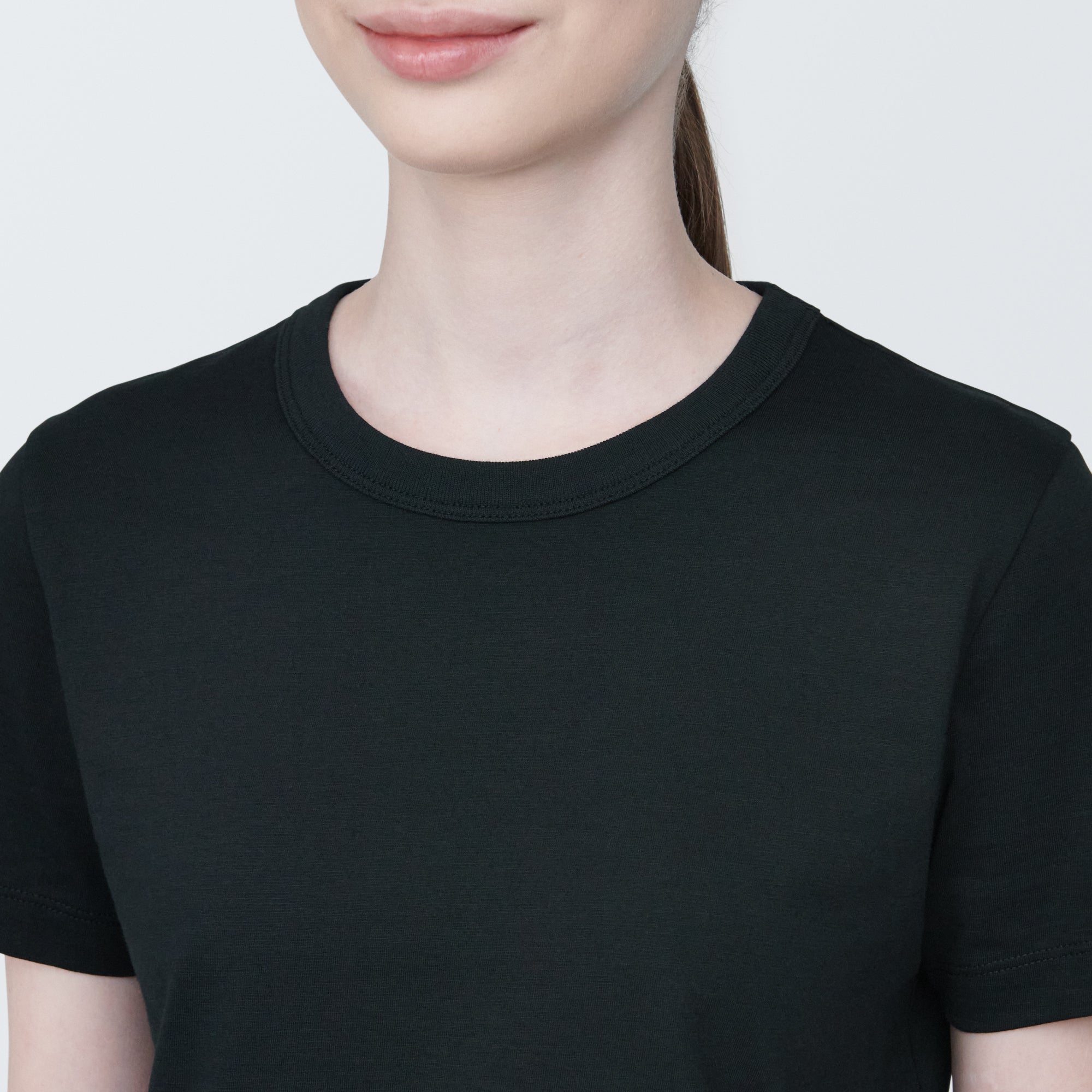 Women's Slub Yarn Crop T-Shirt