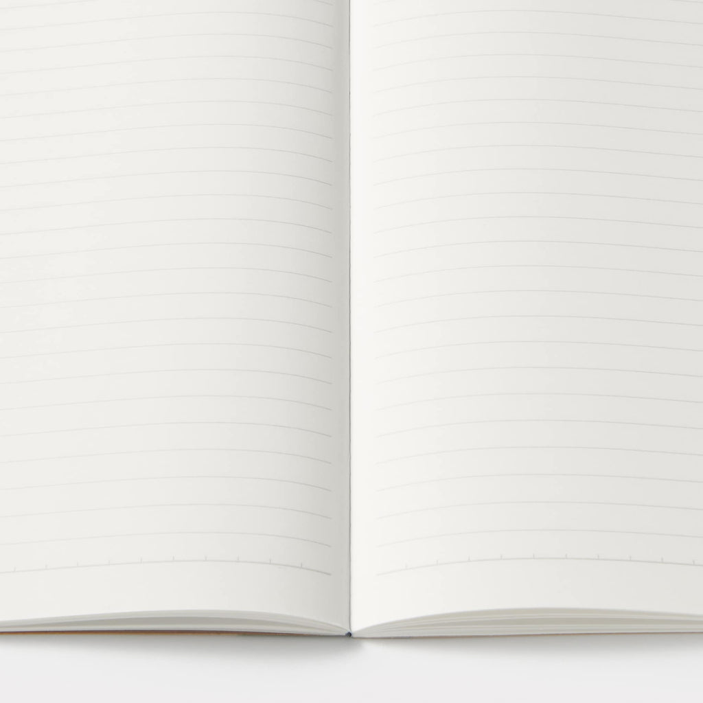Planted Tree Paper Bleed Proof Lined Notebook 6 mm - B5 5 Pack