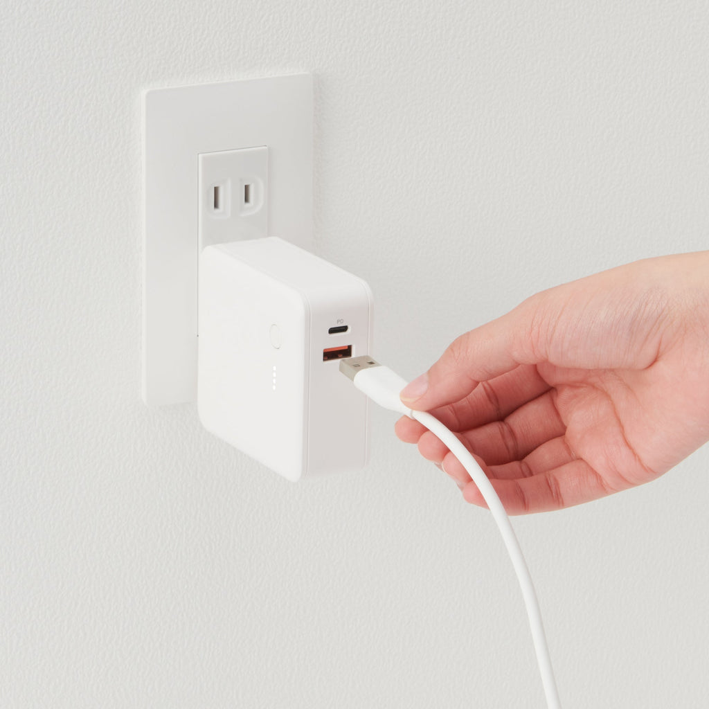 Soft and Tangle-free USB Cable - A to Lightning - White