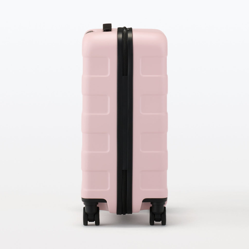 Adjustable Handle Hard Shell Suitcase 36L - Light Pink | Carry-On