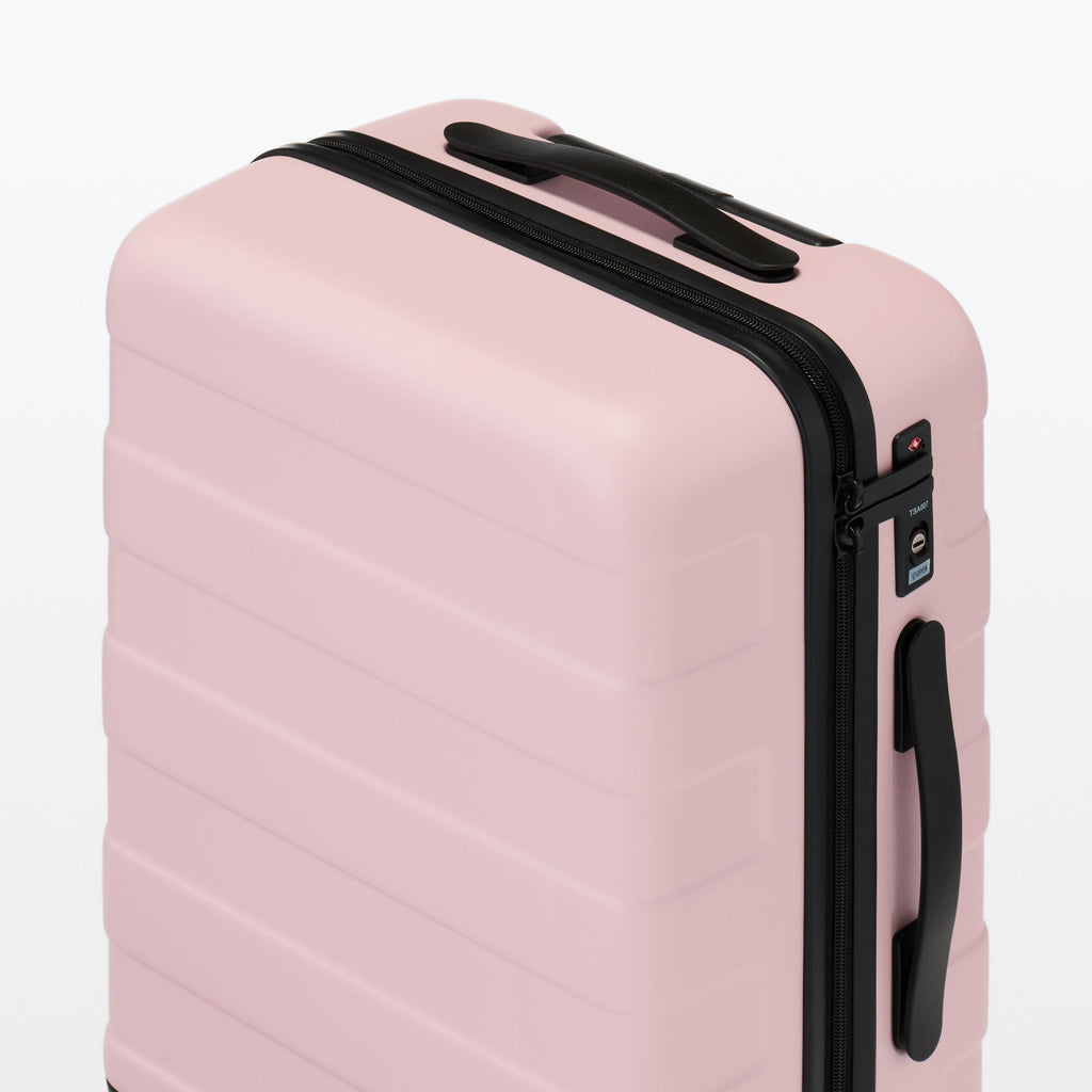 Adjustable Handle Hard Shell Suitcase 36L - Light Pink | Carry-On