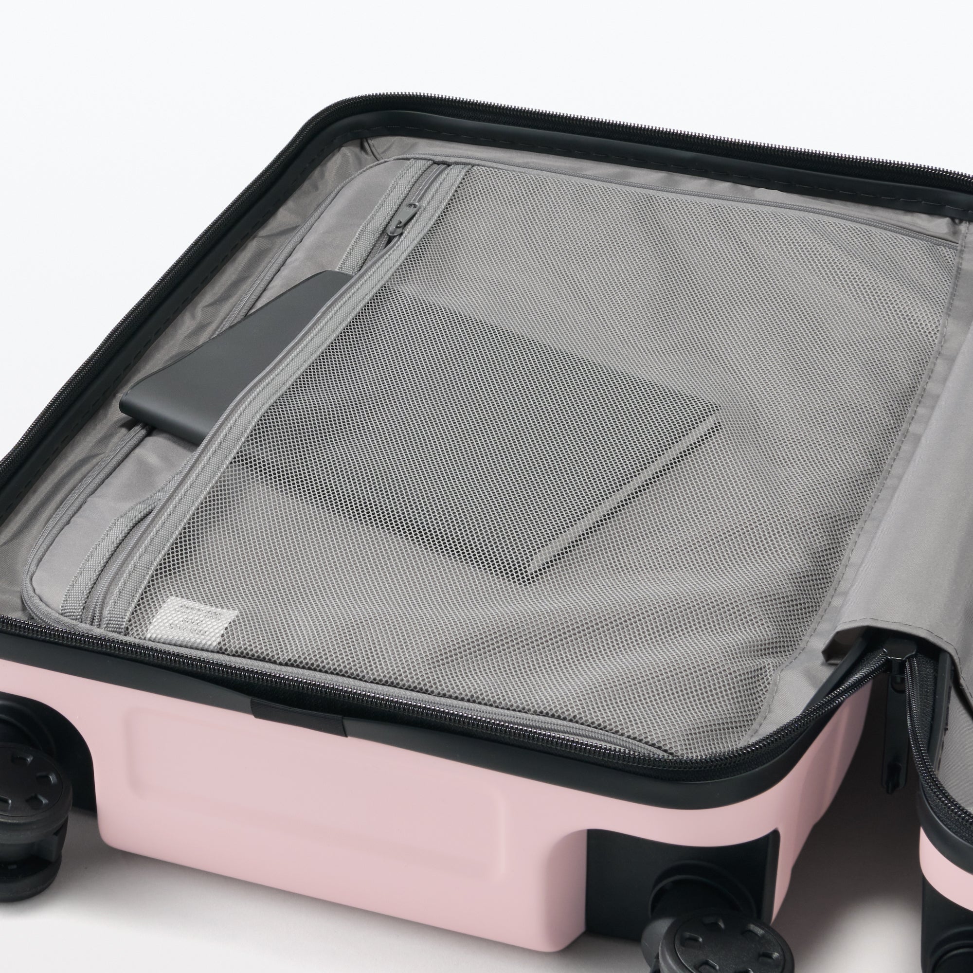 Adjustable Handle Hard Shell Suitcase 36L - Light Pink | Carry-On