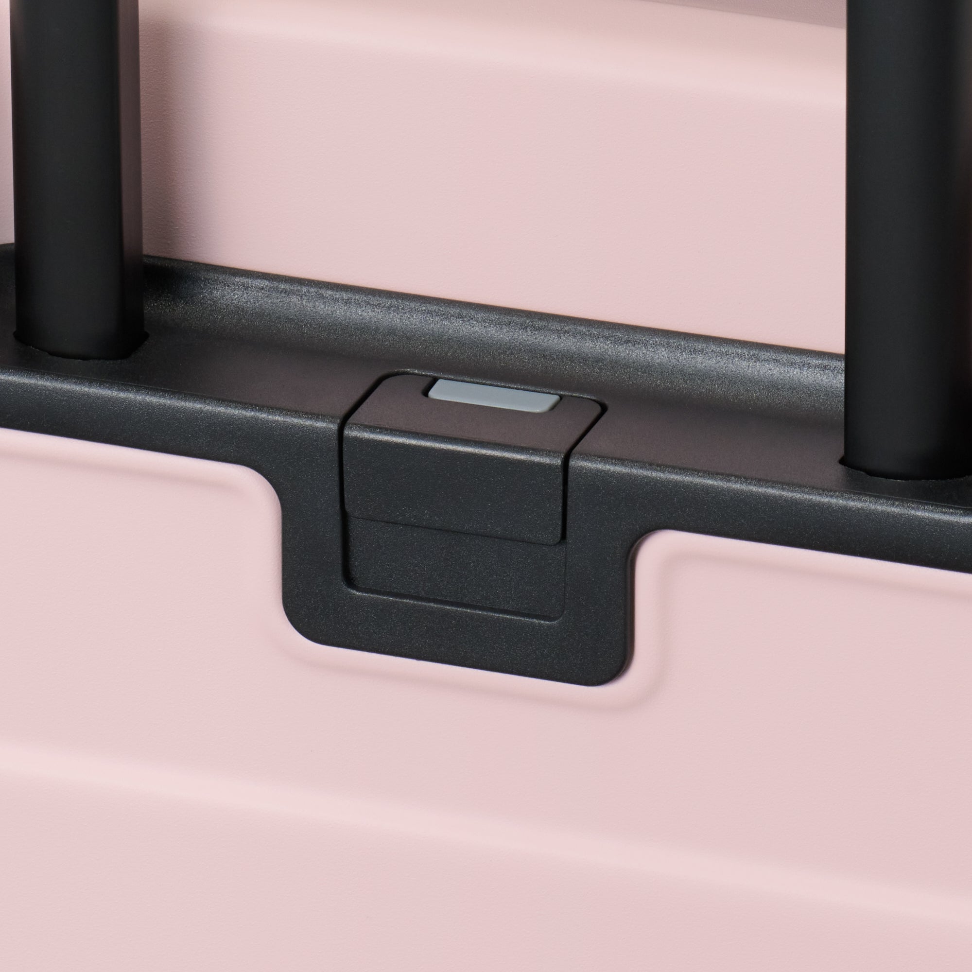 Adjustable Handle Hard Shell Suitcase 36L - Light Pink | Carry-On