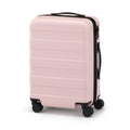 Adjustable Handle Hard Shell Suitcase 36L - Light Pink | Carry-On