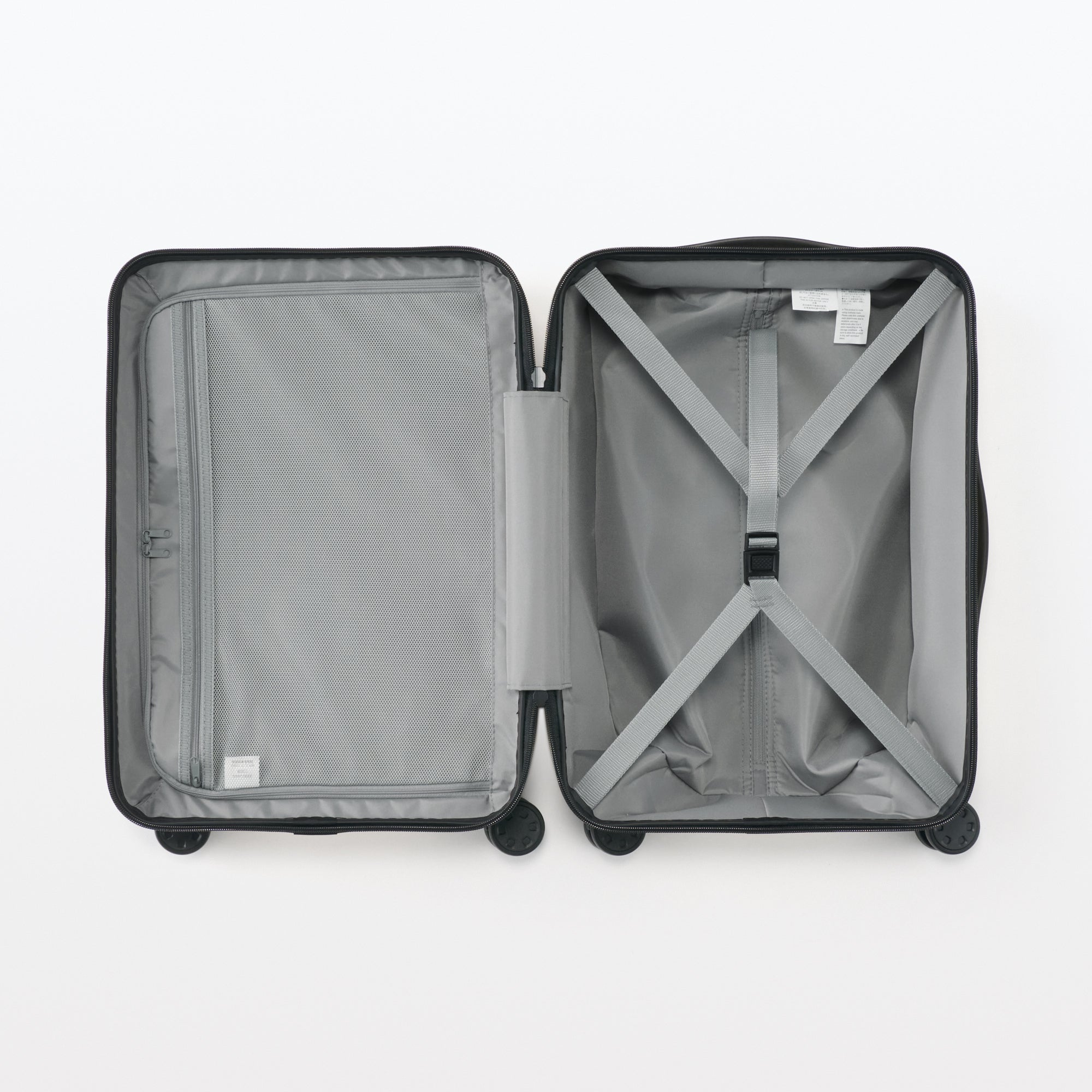 Adjustable Handle Hard Shell Suitcase 36L - Light Yellow | Carry-On