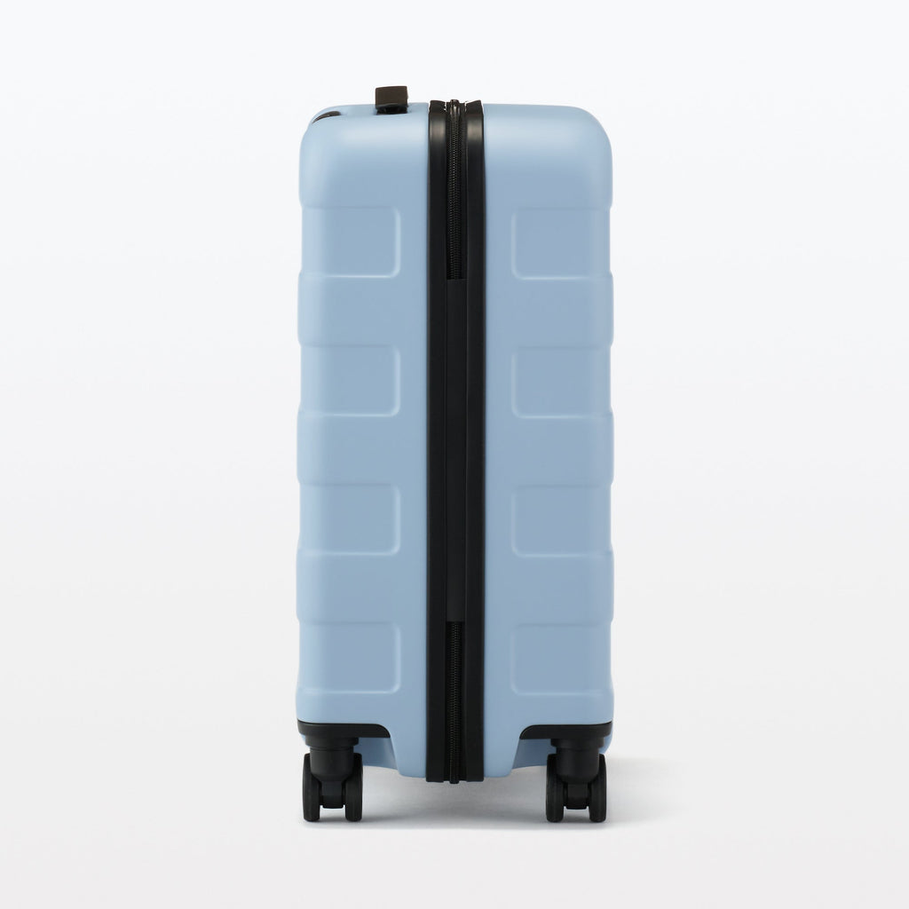 Adjustable Handle Hard Shell Suitcase 36L - Light Blue | Carry-On